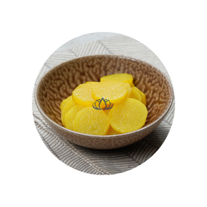 KOREAN YELLOW <b>PICKLED</b> RADISH DANMUJI WHOLESALE LAREG QUANTITY FROM BLUE LOTUS VIETNAM - Product Image 1