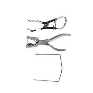 Juego de Pinzas de Goma Dental de Acero Inoxidable para Procedimientos de Endodoncia, Kit de Goma Dental - Product Image 4