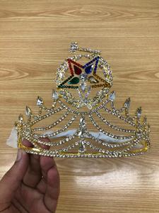 <b>Silver</b> GM OES Grand Matron <b>Crown</b> High Quality Customized Sequence Order of the Eastern Star Grand Matron <b>Crown</b> Made in Pakistan - Product Image 6