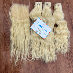 Extensiones de Remy virgen vietnamita de alta calidad Natural 100%, máquina recta ondulada de Color Natural súper dibujada doble, trama Doble - Product Image 3