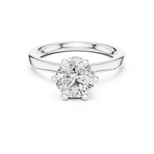 Bague en diamant Moissanite véritable 18 carats Cadeau de luxe - Product Image 4