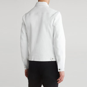 Vente en gros Veste de motard en cuir pour homme coupe-vent avec broderie personnalisée originale en cuir de vachette et veste de moto respirante pour hommes - Product Image 2