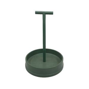 Présentoir à gâteau à 3 niveaux en métal de forme ronde, plaqué or, fait à la main, présentoir de fête d'anniversaire de mariage - Product Image 4