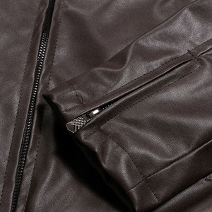 Venta al por mayor caliente 100% de alta calidad de peso ligero mejor diseño 2024 para la venta en línea ahora chaqueta de cuero para hombres - Product Image 6