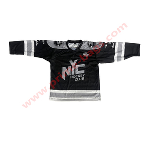 Logo personnalisé PRIME Maillot de hockey sur glace de l'équipe professionnelle 100% Polyester Impression numérique quantité minimale de commande bas disponible - Product Image 5