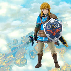 Figma Link Tears of <b>the</b> <b>Kingdom</b> Action Figure New Condition Plastic Model Toy for Collecting Decorating ODM Anime Accessory - Product Image 1