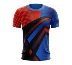 Venta al por mayor 180gsm 100% Poliéster O-cuello Camisetas para hombres Transpirable Secado rápido Estilo formal Carta Sublimación Impresión Stock - Product Image 2