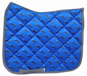 CLOVELIS IMPEX Tapis de selle matelassé moderne pour chevaux – Fabricant sur mesure en gros pour équipement d'équitation élégant - Product Image 1