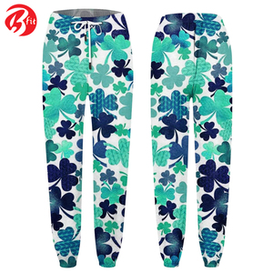 Pantalones de chándal sueltos de cintura alta para mujer, Pantalones estampados informales con diseño frontal plano, pantalones y pantalones para mujer - Product Image 6