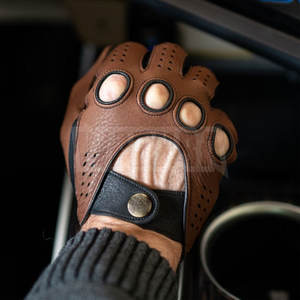 Gants vintage en cuir résistant à la chaleur de haute qualité, fabriqués au Pakistan, vente en gros de gants vintage - Product Image 6