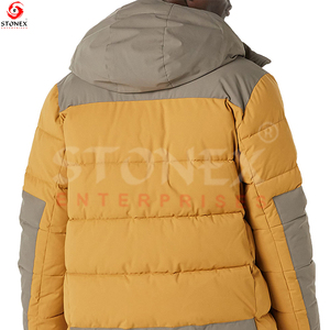 Meilleures ventes Veste d'hiver grande taille pour hommes Fermeture à glissière Toile légère Logo personnalisable-Fabricant direct - Product Image 6