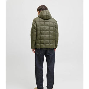 Veste de baseball pour homme de haute qualité fabriquée en 2026, coupe-vent personnalisé, veste matelassée bomber rembourrée, streetwear décontracté - Product Image 6