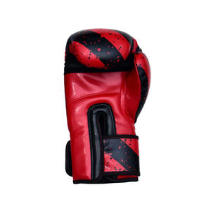 Gants de boxe en cuir de vachette avec fermeture super lacée Soft Padded MMA Training OEM Custom Design PU Leather New Arrival - Product Image 4