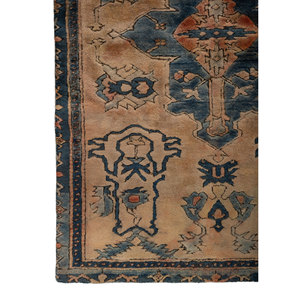 Tapis en laine noués à la main Aprezo, motifs abstraits rectangulaires en forme de médaillon rose et violet, style classique pour la maison - Pae-6484(Fr) - Product Image 4