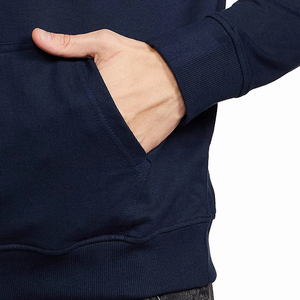 Sudadera de color azul Nevi, sudaderas para hombre, jersey con cuello levantado, sudaderas de invierno hechas de lana ajustadas - Product Image 5