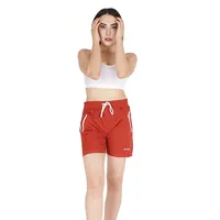 Pantaloncini da donna estivi rossi della nuova collezione