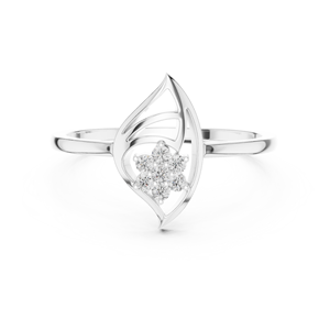 Bague de fête élégante 18 carats en argent - Product Image 3