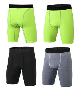 Hommes Gym Biker Shorts Sports Avec Design Doublé Compression Running Wear Unisex Gym Shorts Sports Gym Shorty En Vrac En Gros - Product Image 6