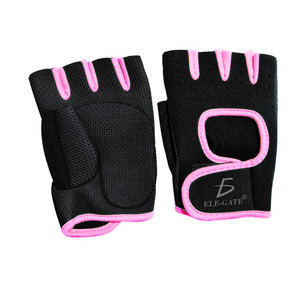 Guanti Fitness Mezze Dita per Uomo e Donna in Neoprene con Cinturino da Polso Regolabile e Cuscinetti Ammortizzanti per Uso in Palestra - Product Image 3