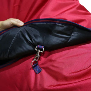 Copri cavallo in Polycotton per tutte le stagioni copri da esterno traspirante impermeabile e resistente in cotone con fodera di protezione per equini - Product Image 1