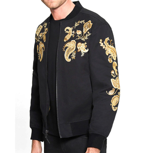 Venta caliente chaqueta de bombardero para los hombres de moda barata a prueba de viento bombarderos abrigo Casual chaqueta de bombardero de béisbol para los hombres - Product Image 4