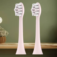 Tête de brosse à dents électrique moderne avec poils en nylon pour usage hôtelier, remplacement