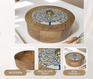 New Arrival wooden <b>Box</b> <b>with</b> <b>lid</b> top selling for Indoor and Outdoor Christmas <b>Decor</b> Stylish and Practical - Product Image 5