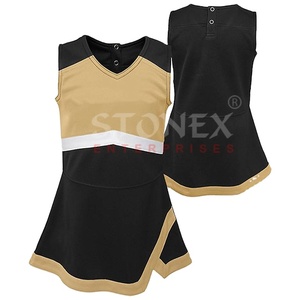 Uniformes profesionales Cheer Leading para mujer, último diseño único, logotipo impreso personalizado, vestido Cheer Lead - Product Image 1