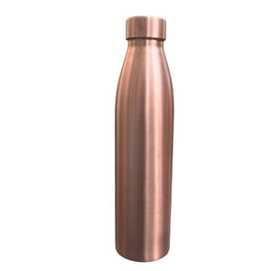 Bouteille d'eau en cuivre pur au design fabuleux, finition unie, vaisselle, étanche et antirouille, pour la maison, le bureau, le yoga, écologique et saine - Product Image 2