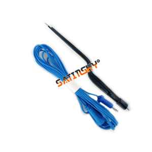 Pinces bipolaires Ellman 8 pouces, pointe antiadhésive de 1 mm et câble réutilisable, qualité supérieure en acier inoxydable - Product Image 1