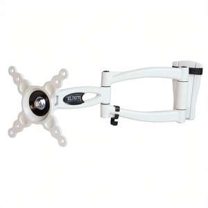 Soporte de Pared para Monitor de TV ELTRIS100 Blanco, VESA 100 x 100, Inclinable de Tres Articulaciones, Capacidad de Carga 26 kg - Product Image 2