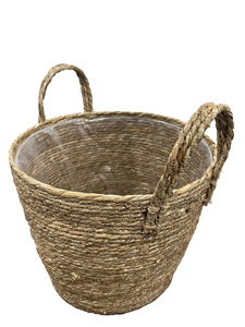 Wholesale Premium Quality Customizable Sizes Handwoven Seagrass Eco-Friendly Folding <b>Storage</b> <b>Basket</b> <b>Rectangle</b> Modern Home Decor - Product Image 4
