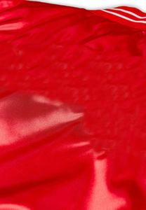 แจ็กเก็ตเบสบอลผ้าซาตินสำหรับผู้ชายเสื้อแจ็กเก็ตเบสบอลปักโลโก้ผ้าซาตินไซส์พิเศษสำหรับฤดูใบไม้ร่วง - Product Image 5