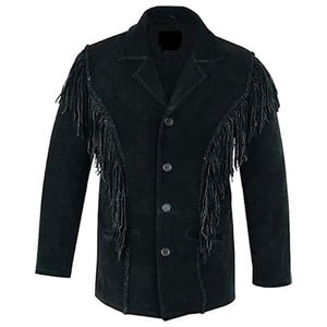 Chaqueta informal de invierno para hombre de diseño personalizado, chaqueta transpirable de talla grande para hombre, diseño personalizado con chaquetas con flecos para hombre - Product Image 1