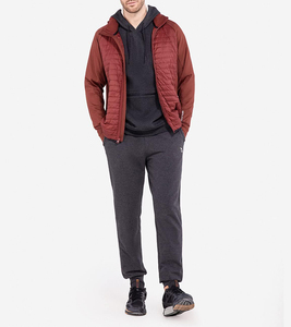 Veste matelassée de marque haut de gamme, grande taille, saison hivernale, brillante, séchage rapide, confortable, coupe-vent, veste matelassée à bulles pour hommes - Product Image 2