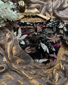 Latest Arrival Indian Traditional Exclusive Handloom Tussar Silk Fabric Saree With Digital Printed Saree Bridal Wedding Wear - Product Image 4