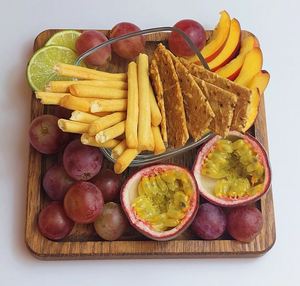 <b>Square</b> natural wood serving platter snack fruits for food serving breakfast food bar home kitchen decor wedding gifts restaurant - Product Image 3