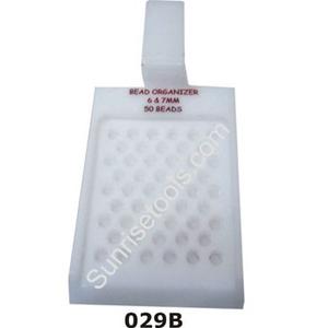 Organizador de Cuentas de 6 y 7 mm (100 Cuentas), Herramientas de Joyería - Product Image 1