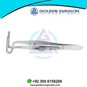 คีมหนีบ ptosis สแตนเลส berke 27มม. พร้อมขากรรไกรแบบเลื่อน2033ปากยาว - Product Image 6