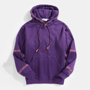 Jersey deportivo de gran tamaño a la moda para hombre, sudadera con capucha, Top de invierno informal con logotipo personalizado con estampado personalizado, patrón sólido - Product Image 1