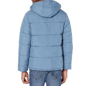 Blouson aviateur classique à capuche hiver hommes chaud léger toile haute rue vêtements décontractés en plein air - Product Image 3