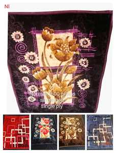 ผ้าห่มขนแกะความร้อนสูงทำจาก100% โพลีเอสเตอร์500 GSM ถึง1000 GSM Size150x200 cm โดย harshit International - Product Image 3