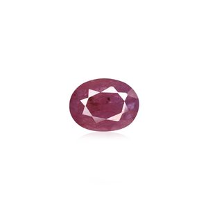 Pierre précieuse en rubis non montée 6,47 carats, facettes variées - Coussin, émeraude, ovale, poire, octogone, créé en laboratoire, traitement thermique, hauteur 8 mm - Product Image 1