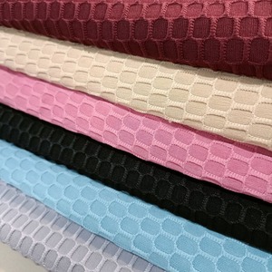 ผ้าถักฟริลพรีเมียมผ้าโพลีเอสเตอร์และสแปนเด็กซ์ผสมกันไฟฟ้าสถิตย์ทนต่อการหดตัวและทนทาน - Product Image 3