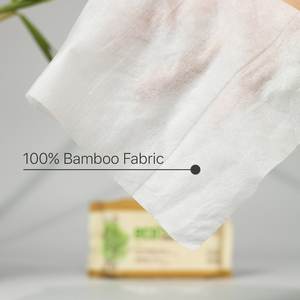 Toallitas Húmedas de Limpieza de Bambú Ecológicas de Alta Calidad, 20 Piezas por Paquete, Biodegradables, de Vietnam - Product Image 3