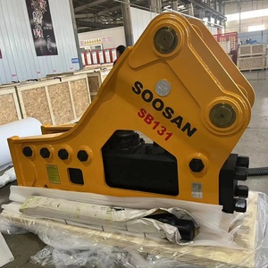 Disjoncteur hydraulique SB131 de type latéral adapté aux pelles de 30 à 45 tonnes pour les travaux de démolition et de construction difficiles - Product Image 4