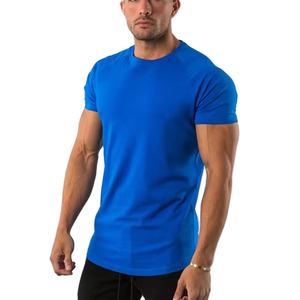 Summer Style Royal Blue Premium Pure Cotton Men's T-Shirt Luxury Quality Custom Single Jersey New Design Luxury Quality T-Shirt - Product Image 1