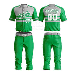 Servicio OEM Ropa de entrenamiento Uniforme de béisbol Nuevo diseño Uniforme de béisbol Uniformes de béisbol de bajo precio - Product Image 3