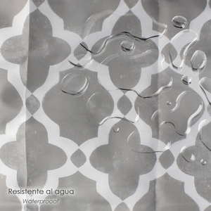 Tenda Doccia Vintage 180x200 cm. Impermeabile - Product Image 5