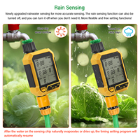 Minuteur de vanne d'eau intelligente programmable YIERYI - Contrôleur d'irrigation automatique pour systèmes d'irrigation goutte à goutte et d'arrosage